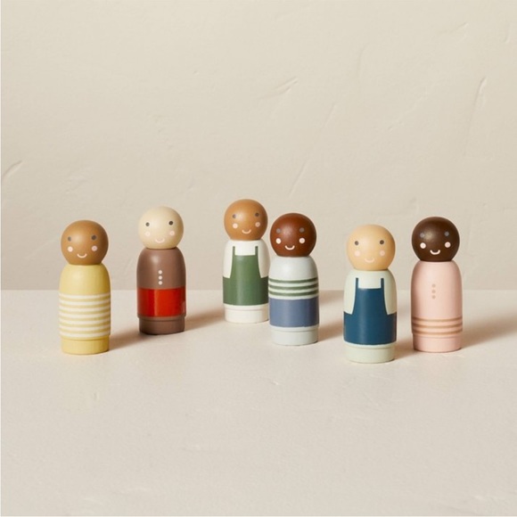 Hearth & Hand Other - HEARTH & HAND NWT 6pc toy pal people figurine set